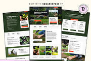 Garden Maintenance Website Template, a Websites & App Template by Template Twist Shop (Thumbnail 3 of 10)