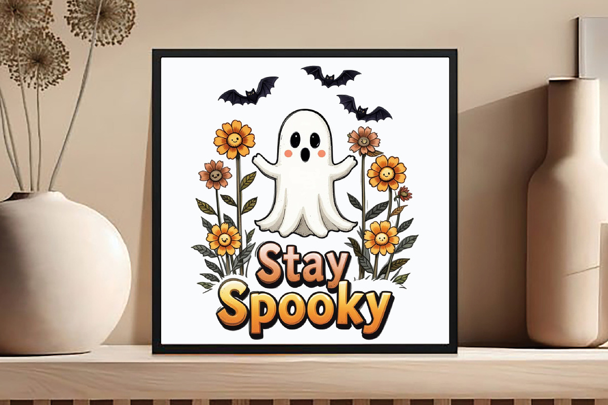 Halloween stay spooky PNG, an Illustration by DreamCafeArt (Photo 6 of 7)