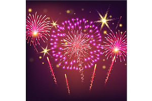 Firework background