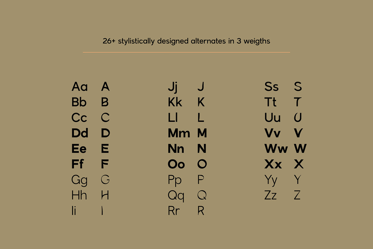 Karl – Cool Sans w Unique Alternates, a Sans Serif Font by Local Desk Designstudio (Photo 25 of 28)