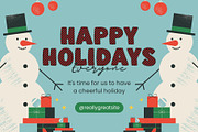 Fox Xmas-V3 Color Font, a Symbol Font by Fox7 By Rattana (Thumbnail 2 of 7)