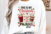 Christmas Pajama, Xmas PNG, an Illustration by DreamArtGraphic (Thumbnail 3 of 5)