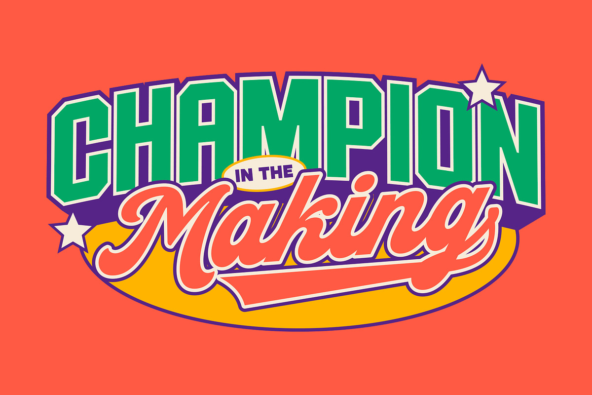 Flankers Austin - Varsity Font Duo!, a Sans Serif Font by The Native Saint Club (Photo 7 of 16)