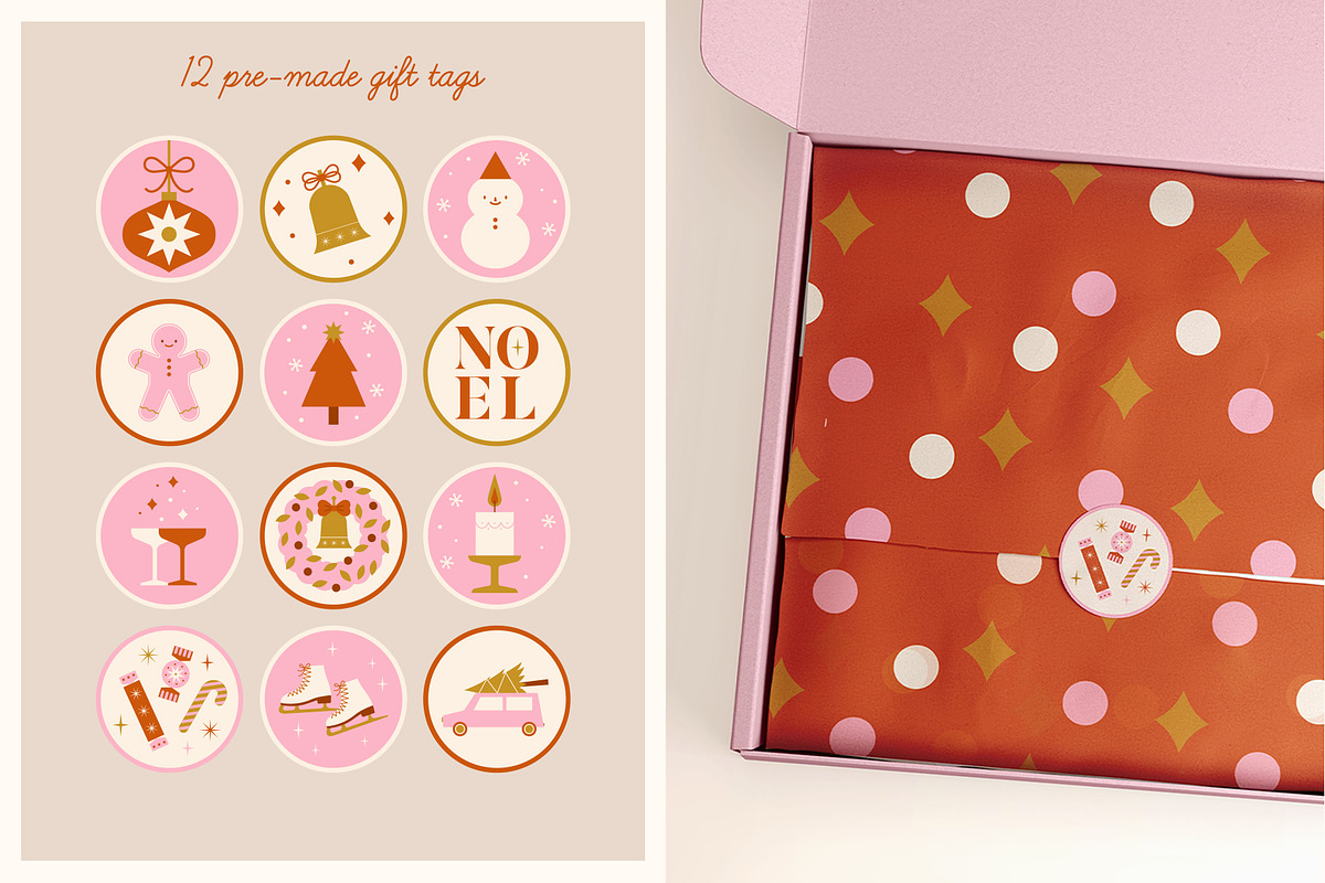 Retro Christmas, a Seasonal Illustration by kondratya (Photo 11 of 12)