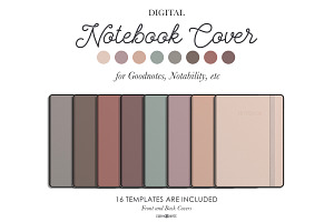 Digital Notebook Covers, a Graphic by EchoDivision