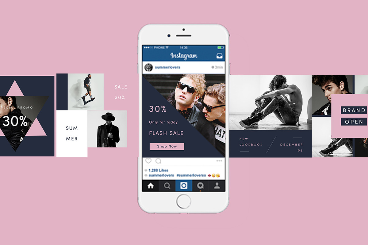 Menly Social Media Pack, a Templates & Theme by RedRiver Studio (Photo 10 of 10)