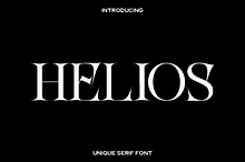 Helios - Classy Serif Font
