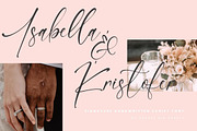 Nathalie Handwriting Script Signatur, a Handwritten Font by CreateBigSupply (Thumbnail 6 of 10)