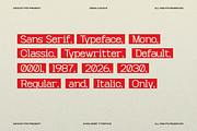 First Memoirs | Sans Serif Typeface, a Sans Serif Font by gracetype_studio (Thumbnail 6 of 12)