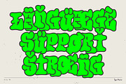 Drip TM – Bubble Graffiti Font, a Handwritten Font by Type Mania (Thumbnail 7 of 12)
