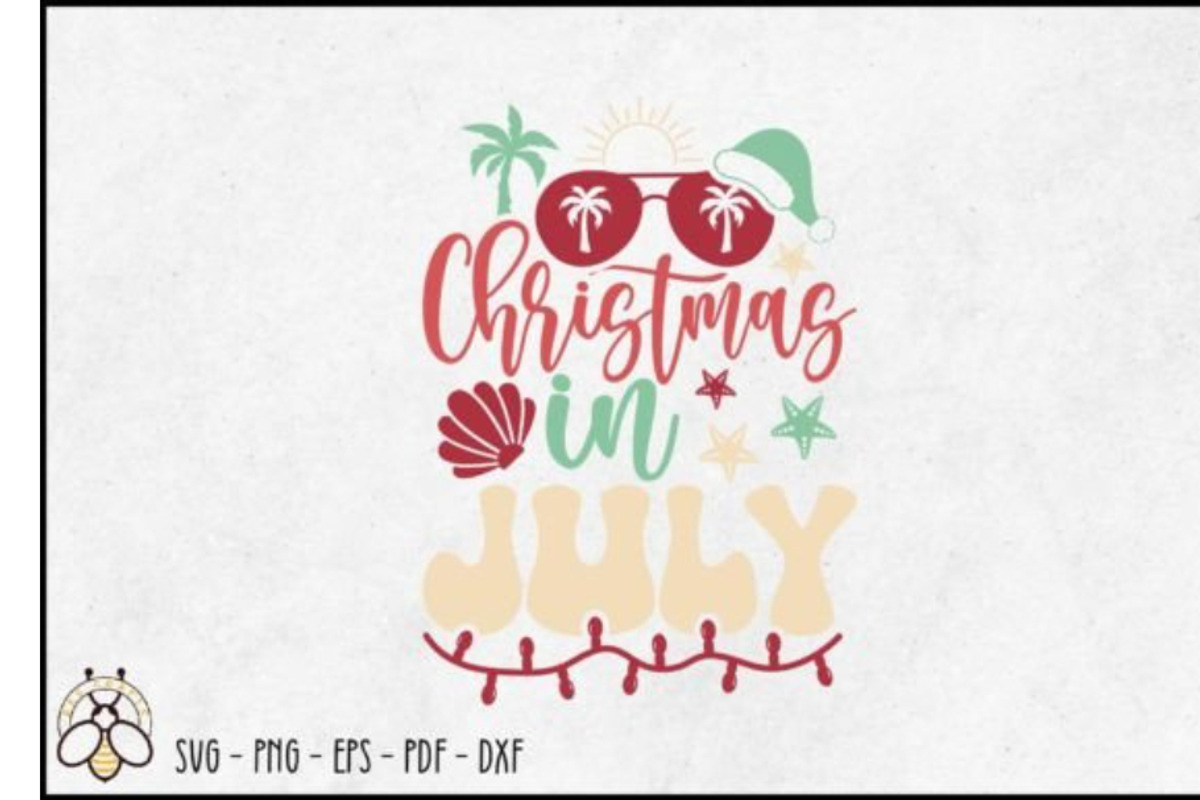 Christmas in July SVG Bundle, an Object Graphic by BeeCraftR (Photo 2 of 6)