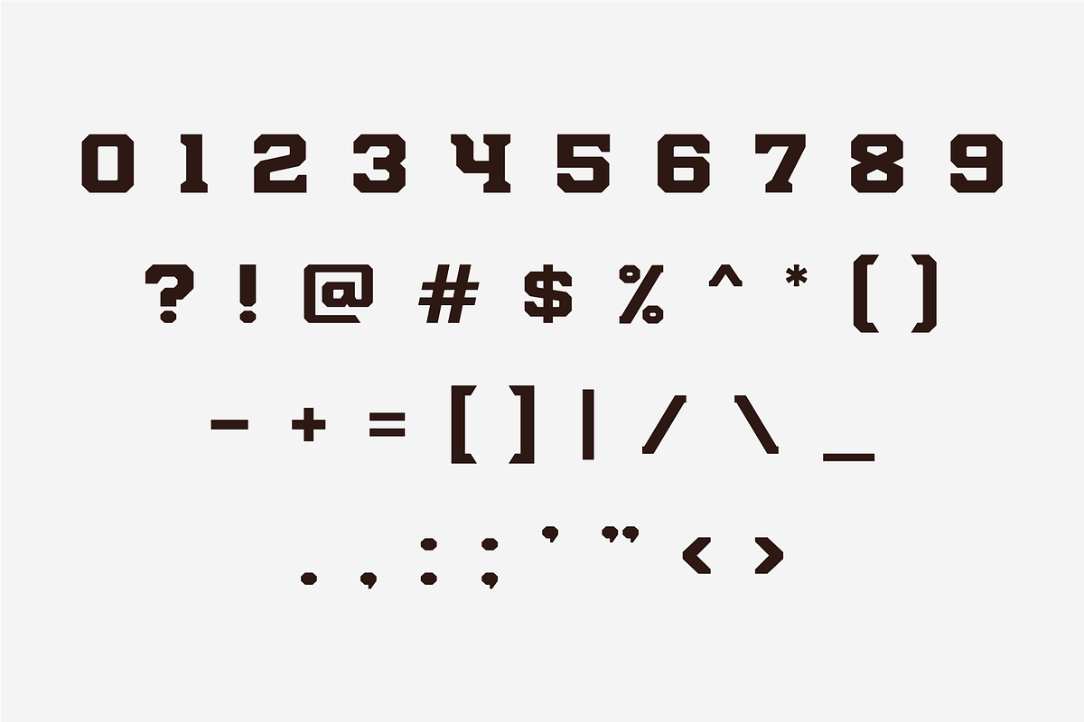 Colossal Sports Font Bundle, a Serif Font by Studio One Four (Photo 4 of 31)