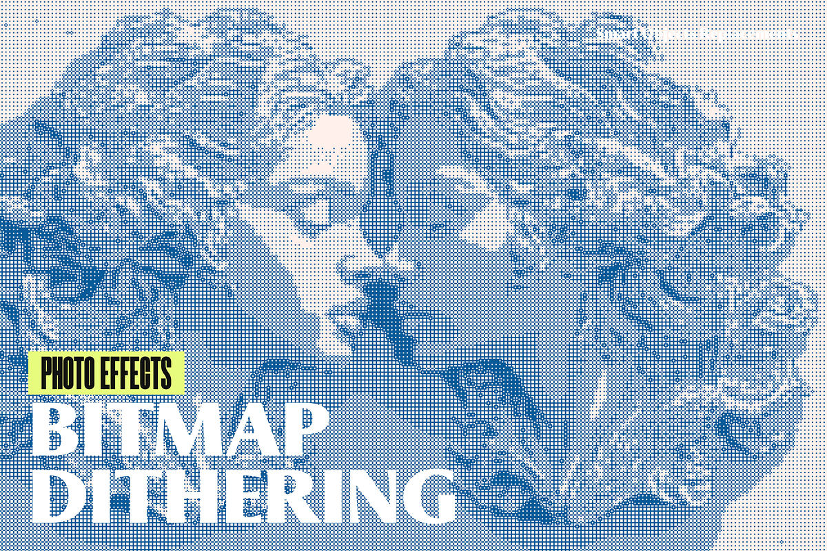 Bitmap Dithering Photo Effect, a Layer Style Add-On by dokudokunomi (Photo 1 of 5)