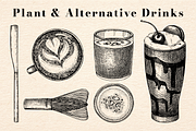 Drinks & Cocktail Menu Illustrations, a Food Illustration by Yevheniia (Thumbnail 10 of 14)