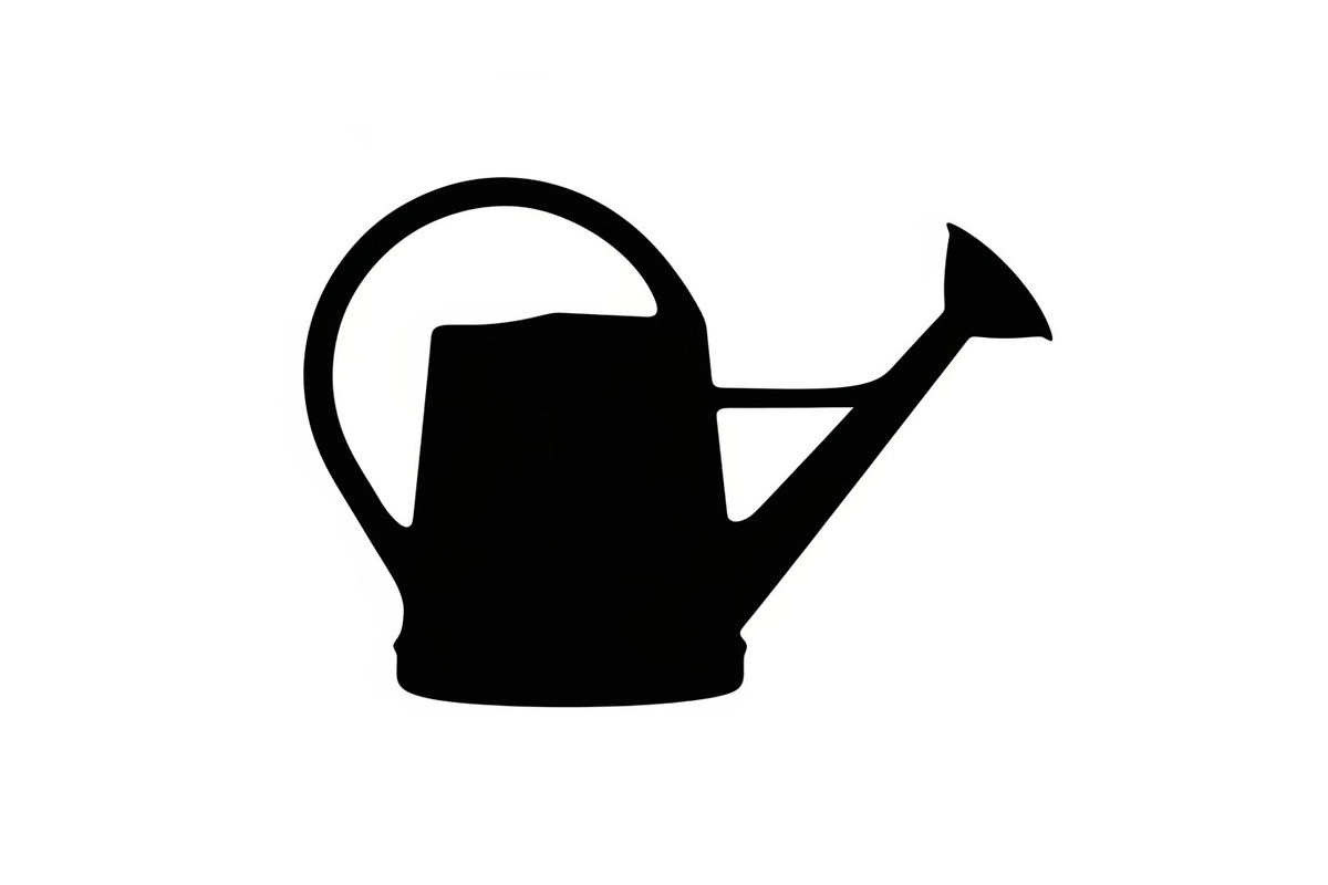 50 Garden Watering Can Silhouette bu, an Illustration by Designer_Momina (Photo 47 of 51)