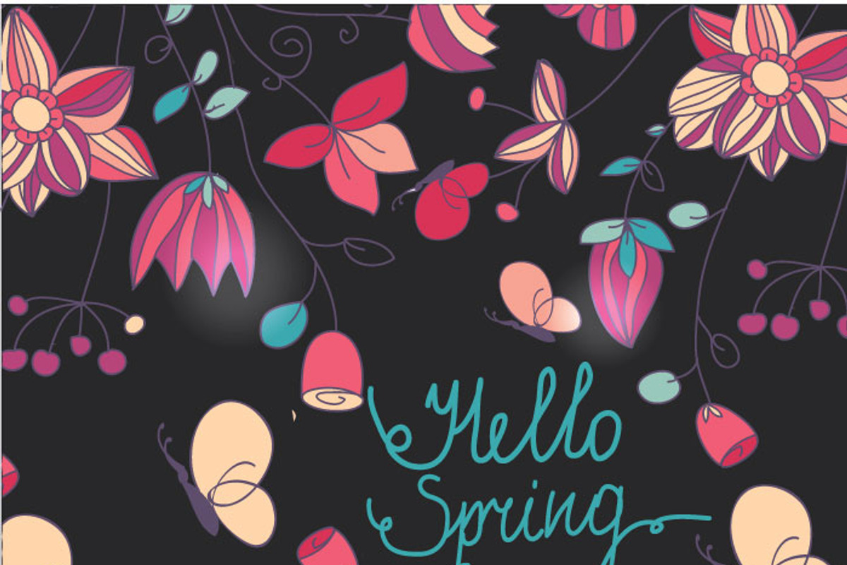 Hello spring and summer, an Illustration by Lesia.kabakova (Photo 2 of 4)