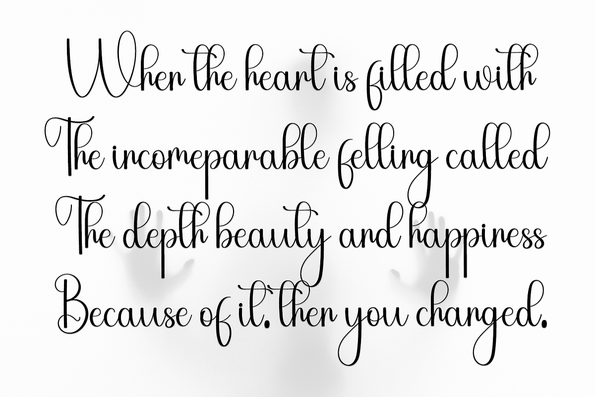 Hello Samantha, a Handwritten Font by InermediaSTUDIO (Photo 4 of 7)
