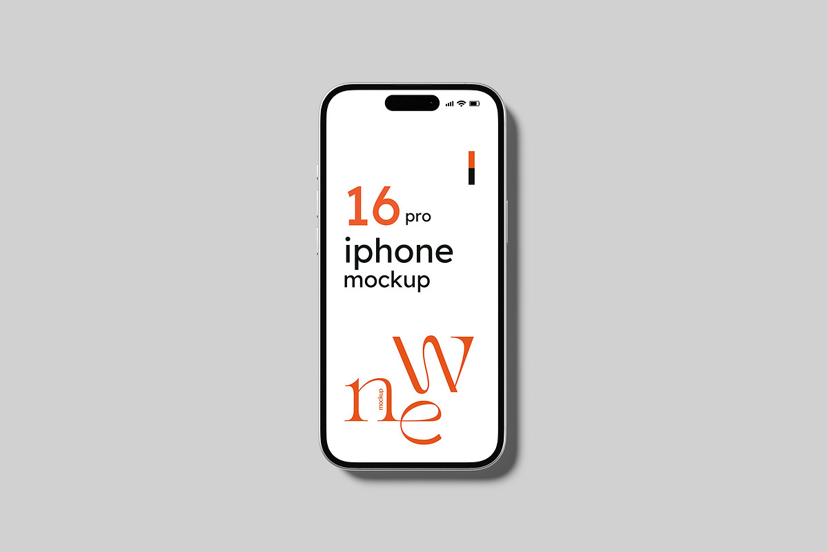 iPhone 16 Pro Mockup, an iPhone Mockup by Amigos__46 (Photo 4 of 10)