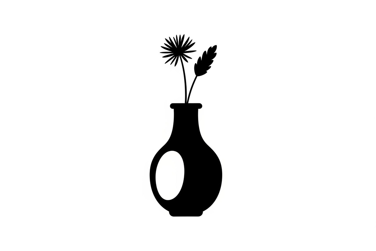 Flower Vase Silhouette Vector Bundle, an Illustration by Designs_River (Photo 4 of 51)
