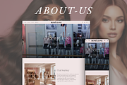 Roseliane - Luxury Hair Wigs Shopify, a Shopify Template by AtelierDuVow (Thumbnail 6 of 10)
