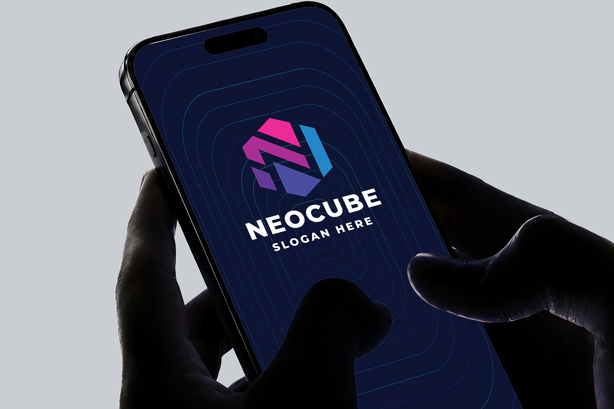 Letter N Technology Cube Logo, a Branding & Logo Template by Design_Planet (Photo 3 of 3)