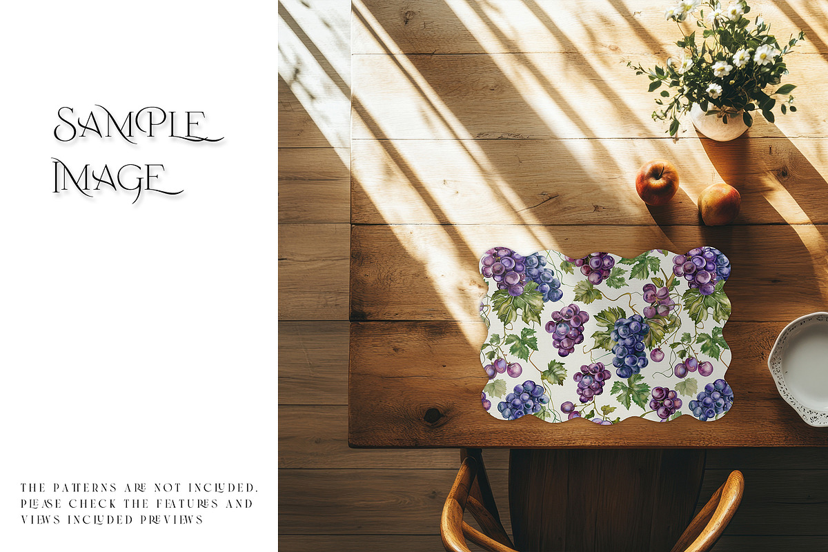 Scalloped Laser Cut Placemat Mockups, a Mockup by mock-ups (Photo 19 of 22)