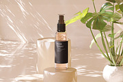 Matte spray cosmetic bottle mockup, a Packaging Mockup by xavier_studio (Thumbnail 3 of 5)