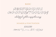 Michellina Handwritten Font, a Handwritten Font by typeline studio (Thumbnail 8 of 9)