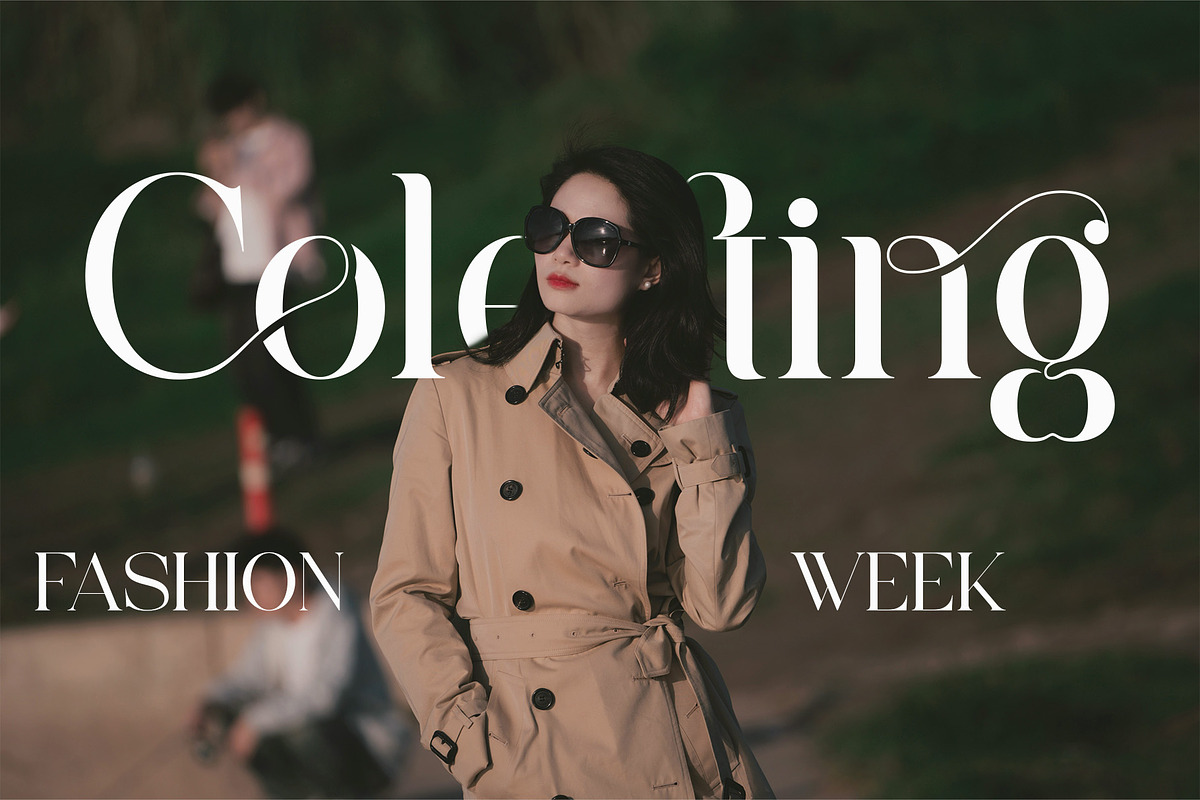 Colgan - Stylish Serif Font, a Serif Font by Aqeel_Art (Photo 6 of 12)