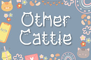 Other Cattie, a Script Font by Aisyah (Thumbnail 1 of 4)