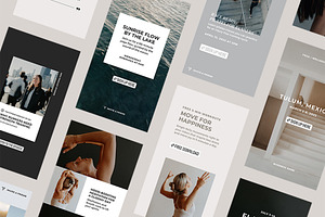 Canva Instagram Templates: FITNESS