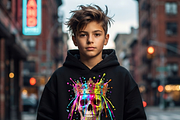 Royal Crown Skull Paint Drip, a Shirt Mockup by Vector Stall (Thumbnail 11 of 14)