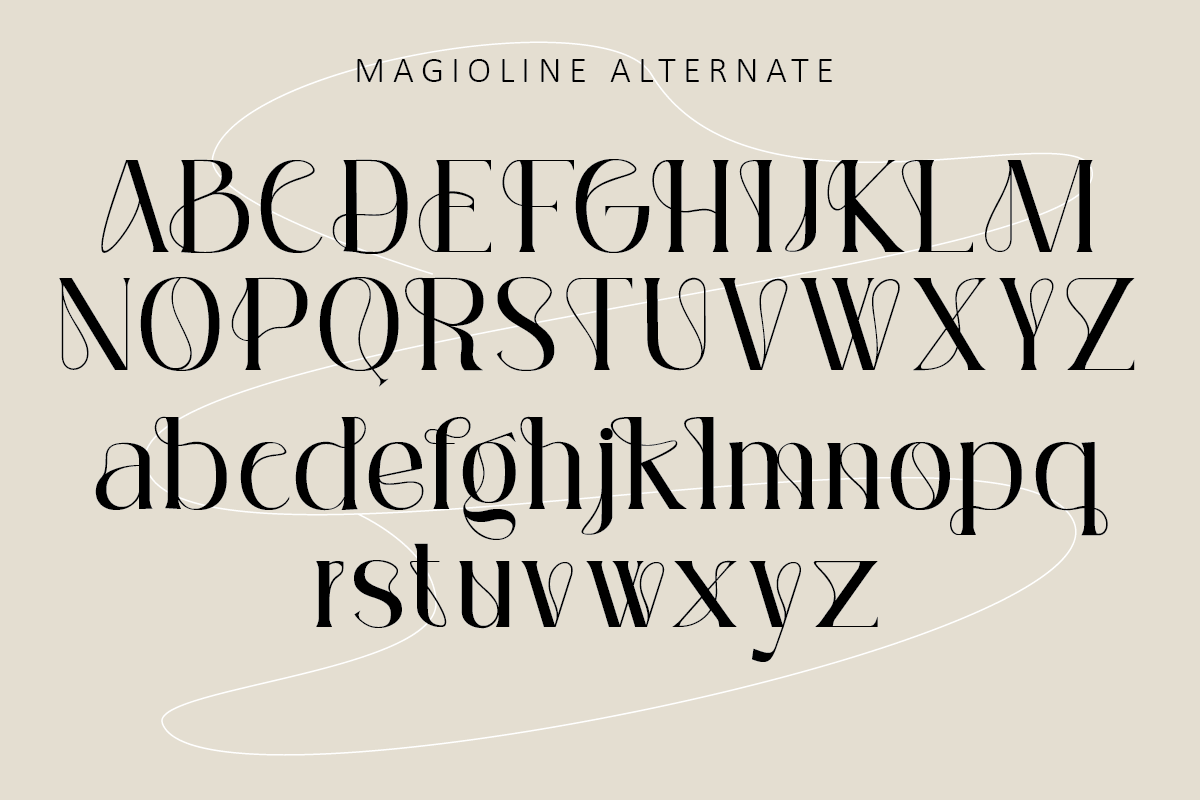 Magioline, a Serif Font by Muksal Creative (Photo 9 of 9)