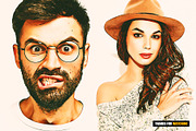 Glow Painting Photoshop Action, an Action Add-On by DesignCave (Thumbnail 6 of 6)