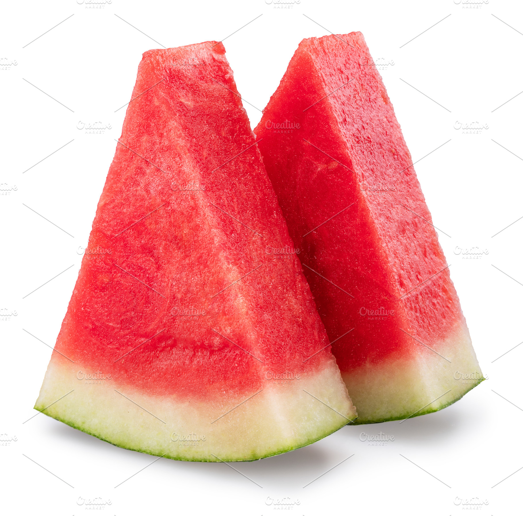 Watermelon triangle slices, a Food & Drink Photo by Volff
