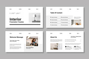 Interior Portfolio Presentation, a Presentation Template by MightyDesign (Thumbnail 2 of 8)