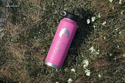 P. Coated 40 oz. Water Bottle Mockup, a Product Mockup by creatsy5 (Thumbnail 9 of 13)