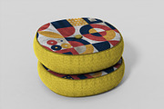 Mockup Pillow Circle, a Merchandise Mockup by Alphaleonis_std (Thumbnail 6 of 7)