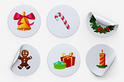 %SALE% -Big Christmas Collection, a Seasonal Illustration by VectorVision (Thumbnail 3 of 24)