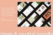 Clean & Neutral Bundle Presentation, a Presentation Template by Elokka Std. (Thumbnail 2 of 17)