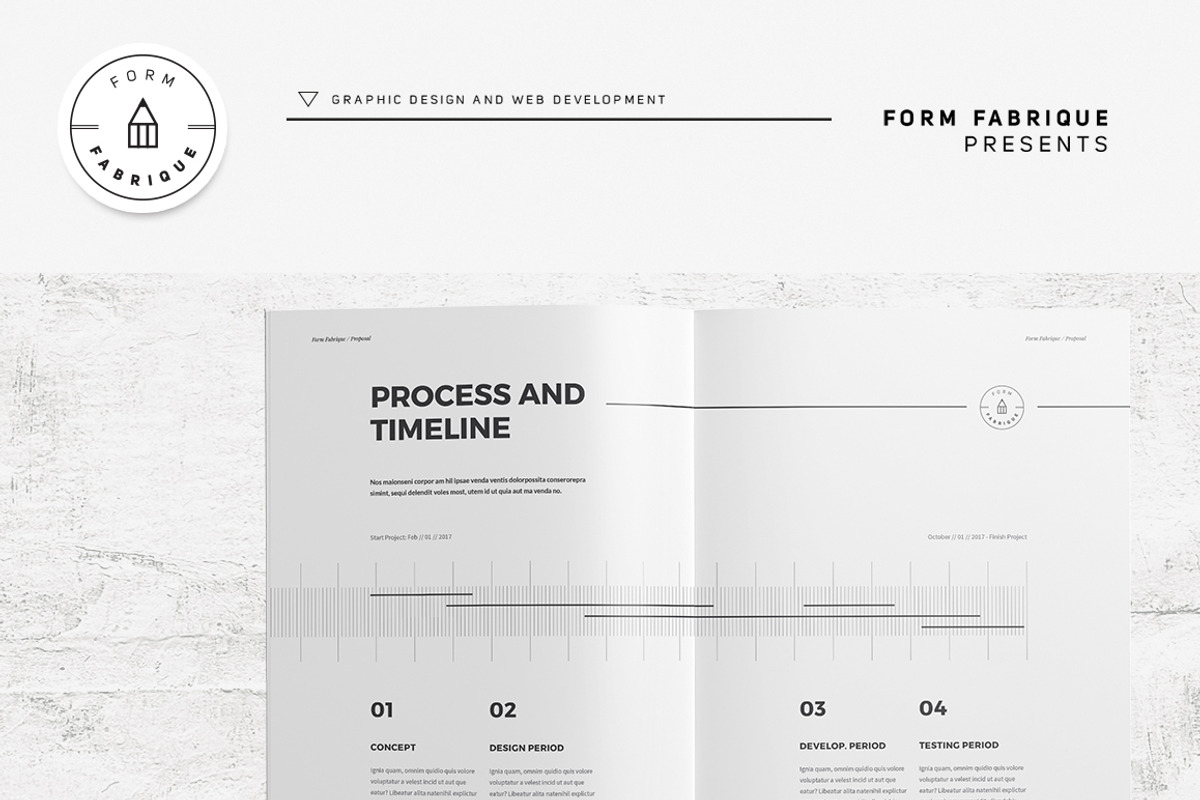 Proposal, a Brochure Template by Form Fabrique (Photo 11 of 13)