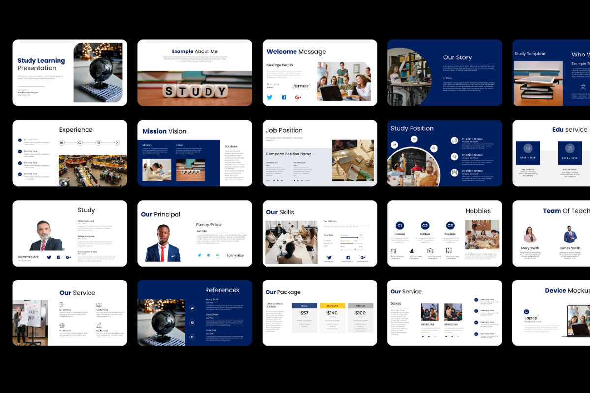 Learn - Education Powerpoint, a Presentation Template by Hammad Arif (Photo 2 of 3)