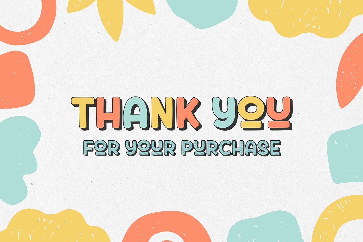 Fox Springy : 3 Font Style, a Handwritten Font by Fox7 By Rattana (Photo 12 of 12)