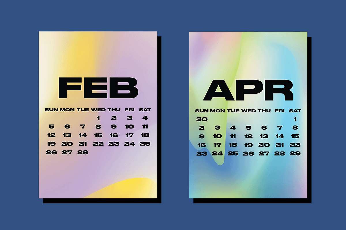 2023 Calendar | SVEN, a Stationery Template by Two Sleepy Heads Studio (Photo 4 of 4)