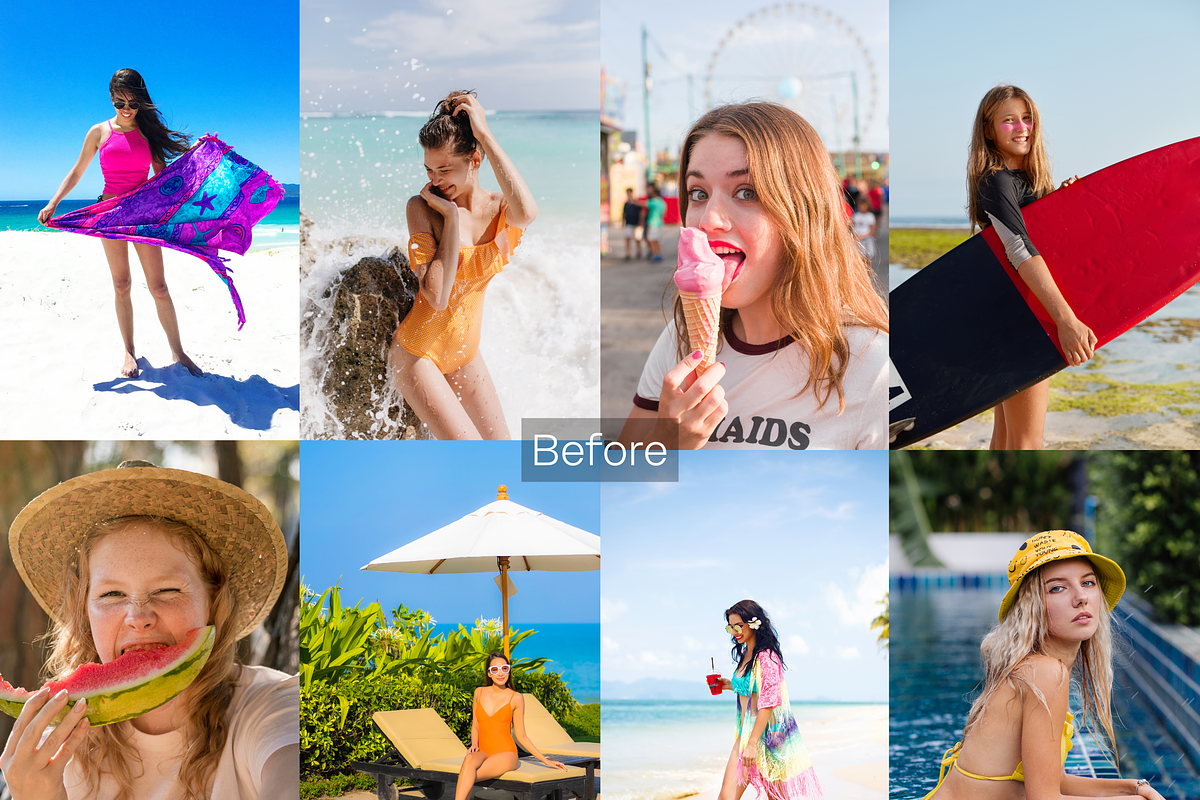 14 Vibrant Summer Lightroom Presets, a Preset Add-On by RamsaGraphi (Photo 2 of 10)