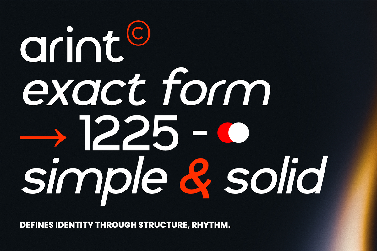 Arint - Sans Serif Logo Font, a Sans Serif Font by NexaLine (Photo 6 of 10)