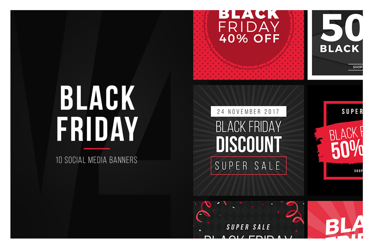 Ultimate Black Friday Social Media, a Social Media Template by MinimalStudioCo (Photo 8 of 67)