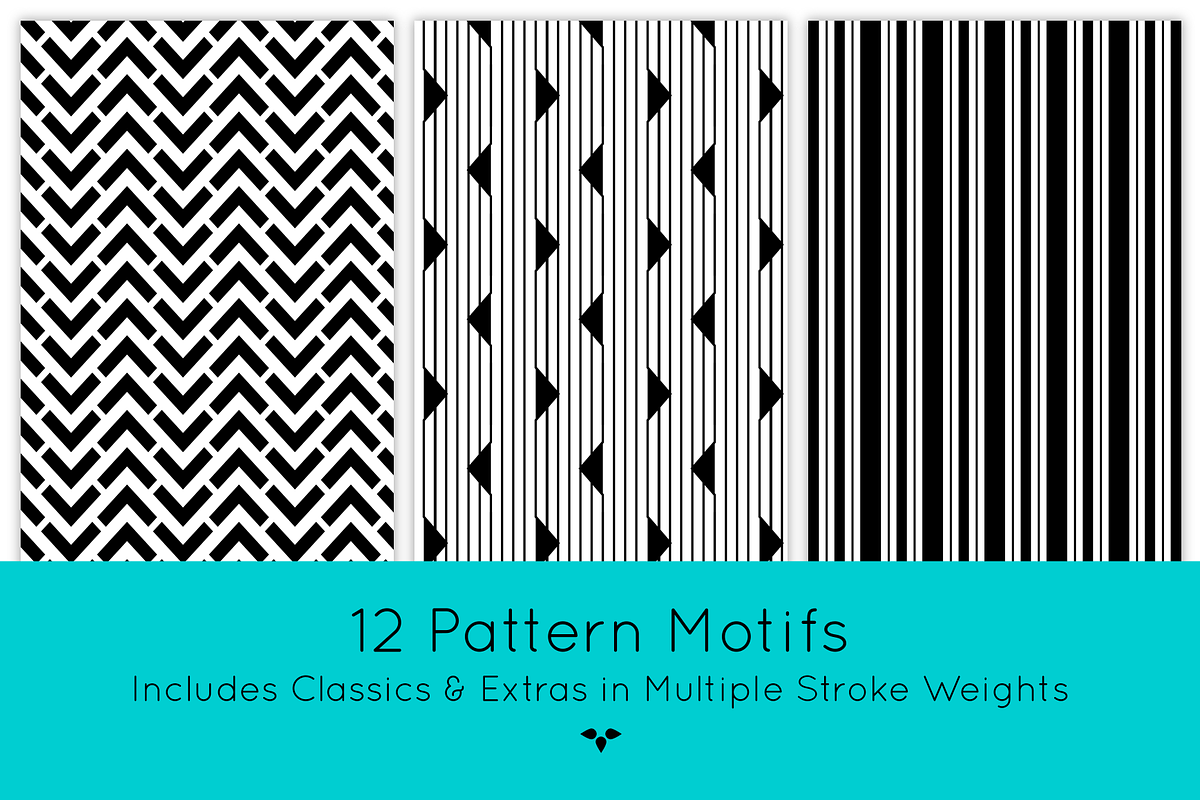 Classic Stripes, a Pattern Graphic by HMJS Designs (Photo 3 of 4)