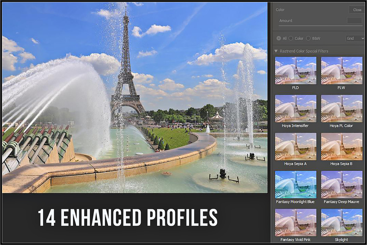 Lens Color Special Filters Profiles preview 2