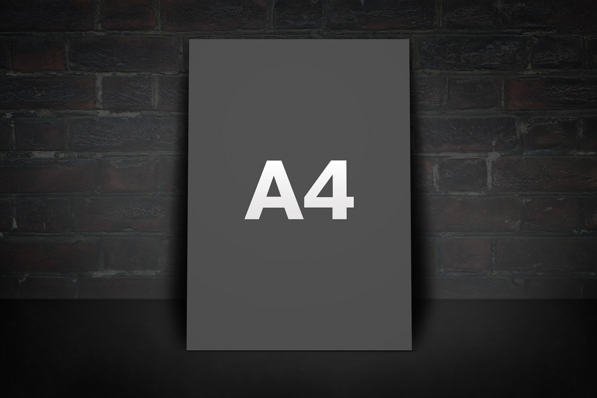 Vertical Flyer Mockup (A4+A5+Letter), a Print Template by Rafael Oliveira (Photo 2 of 4)